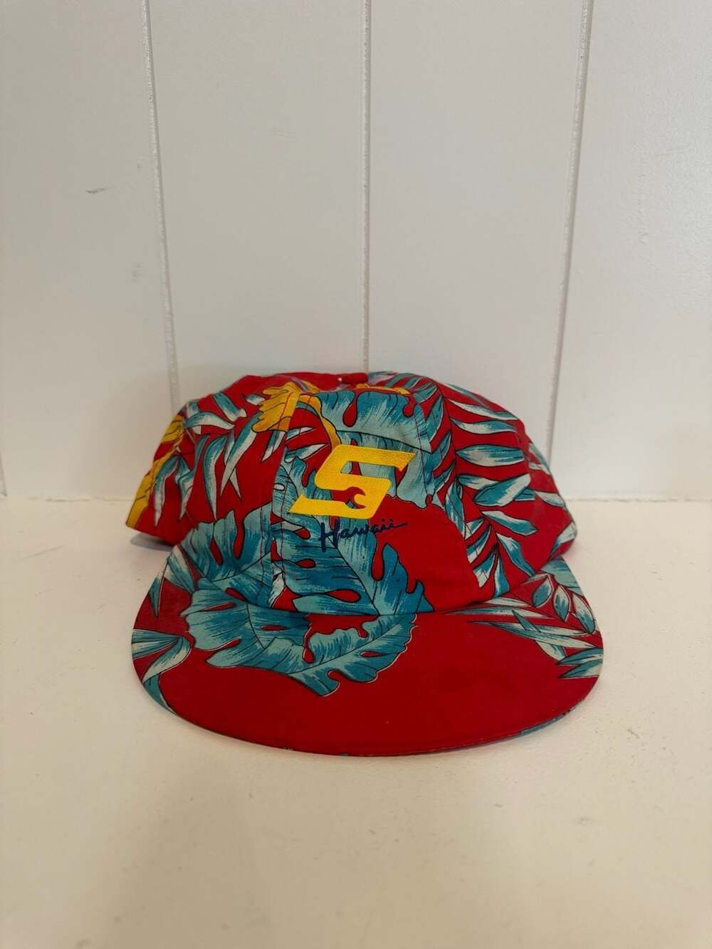 Vintage Snap-on Tools Hawaii Floral Print Snapback Hat